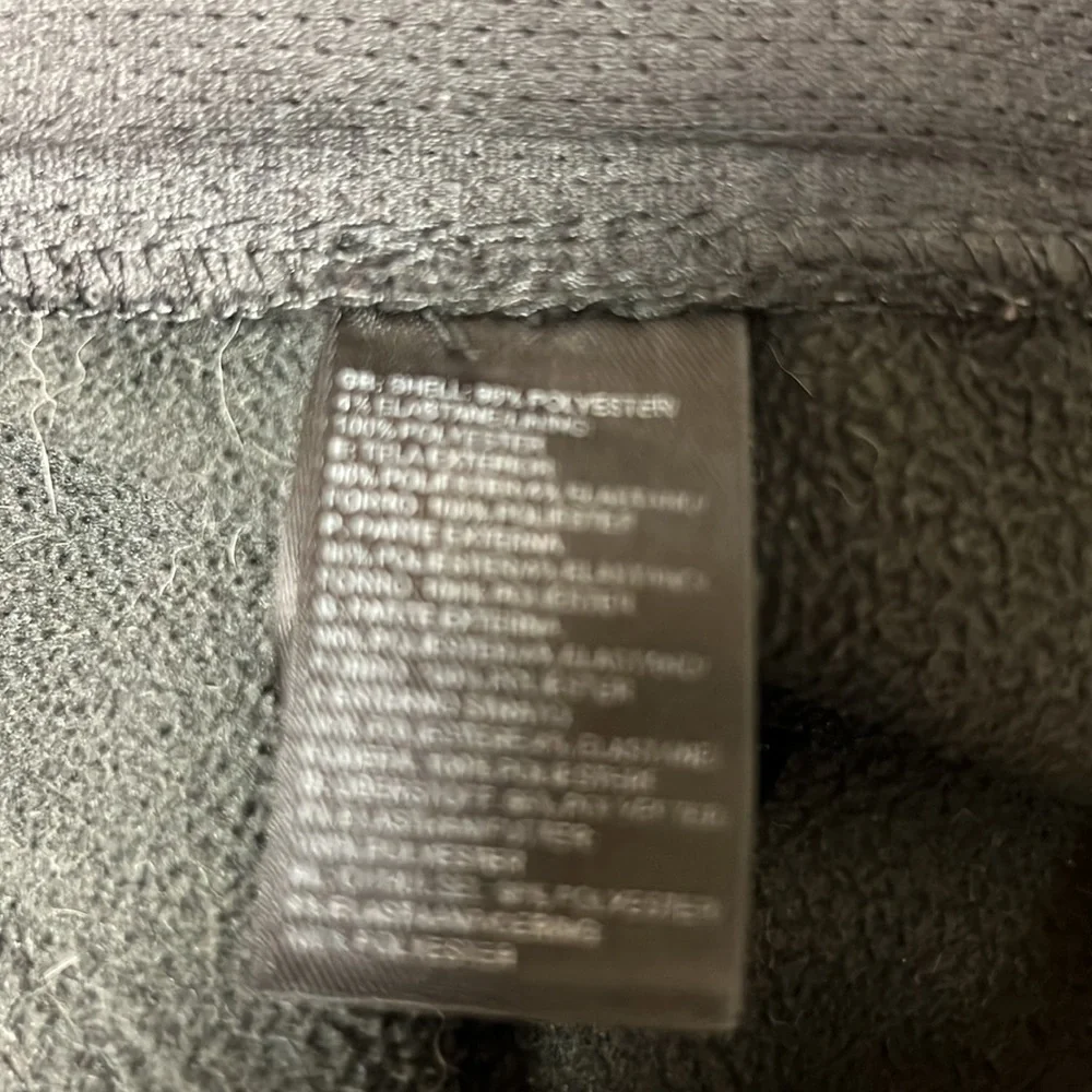 North Face zip up jacket, size‎ medium